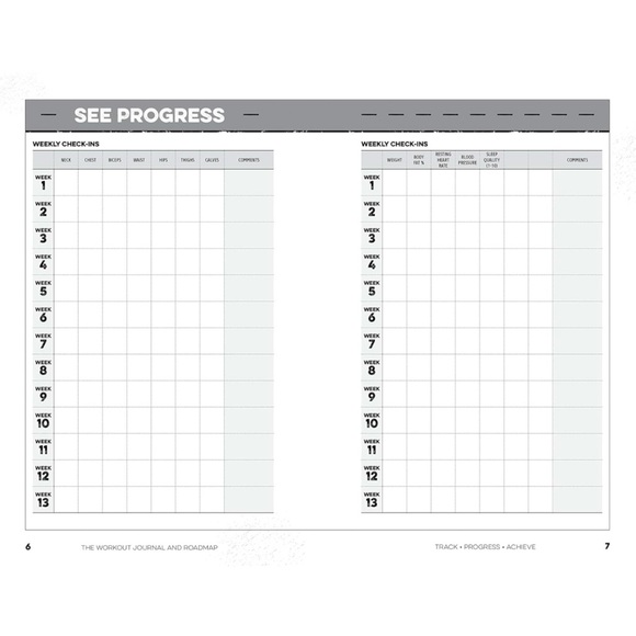 The Workout Journal and Roadmap: Track. Progress. Achieve. - Picture 4 of 4